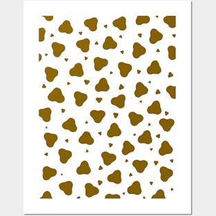Brown Cow Spots Posters and Art